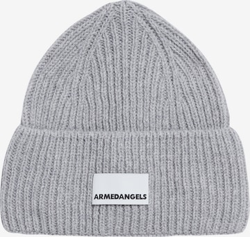 Bonnet ARMEDANGELS en gris : devant