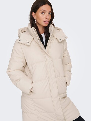 ONLY Winter Coat 'ONLAGNES' in Grey