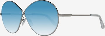 Lunettes de soleil 'Tom Ford Sunglasses FT0564 14X 64' Tom Ford en argent : devant