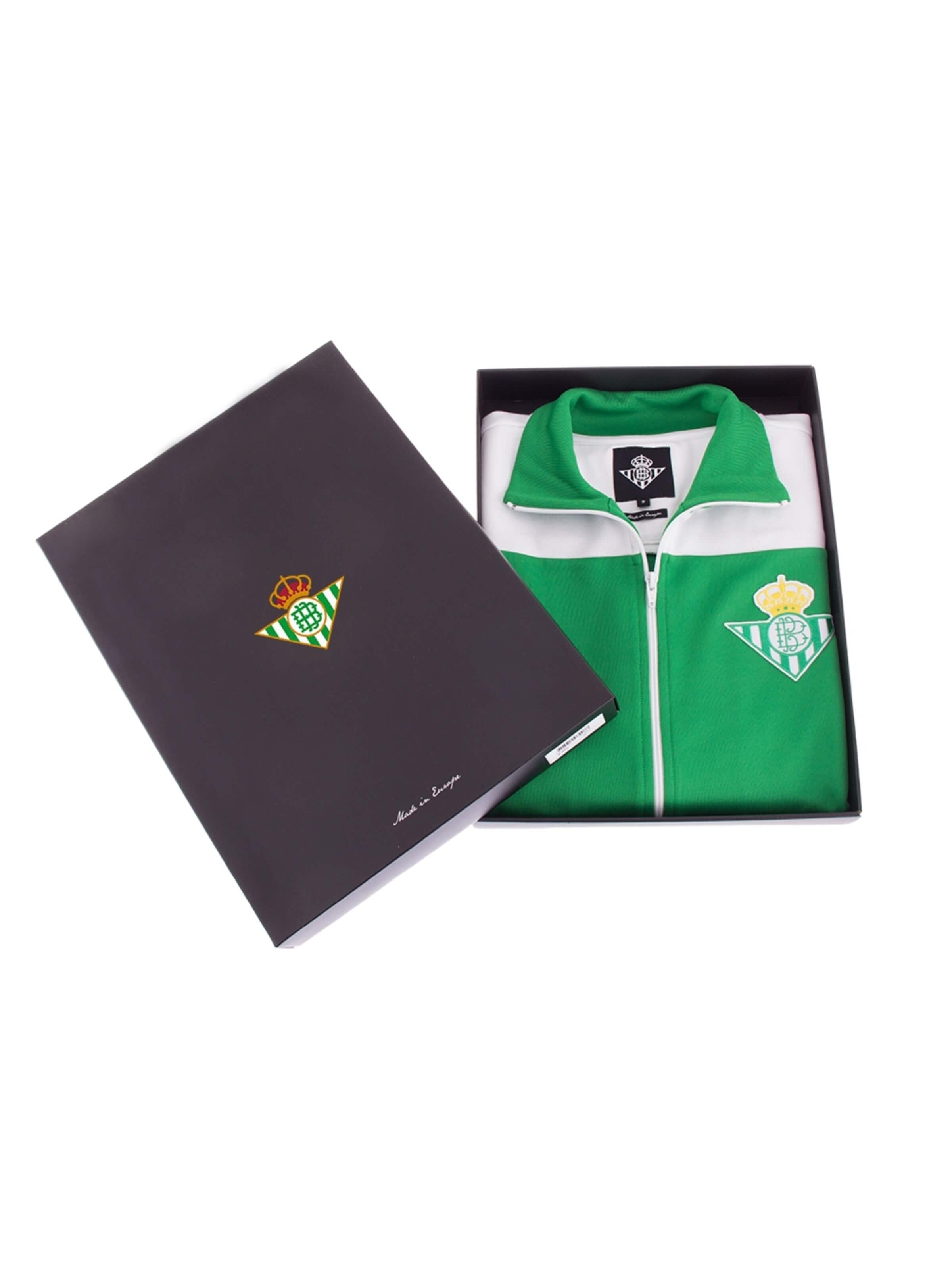 COPA FOOTBALL Sportjas 'Real Betis 1960's Retro Voetbaljack' in Groen