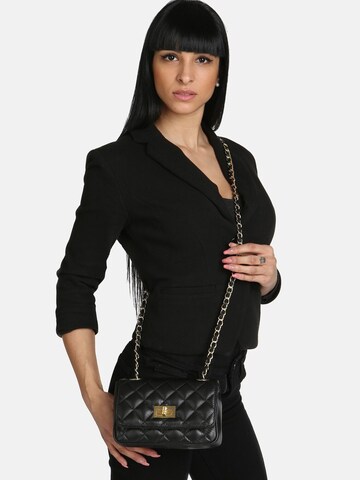 CHICCA BORSE Schoudertas in Zwart: voorkant