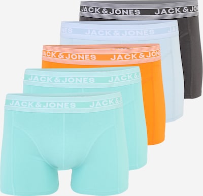 JACK & JONES Bokserishortsit 'JACHUSH' värissä pastellinsininen / antrasiitti / minttu / oranssi, Tuotenäkymä