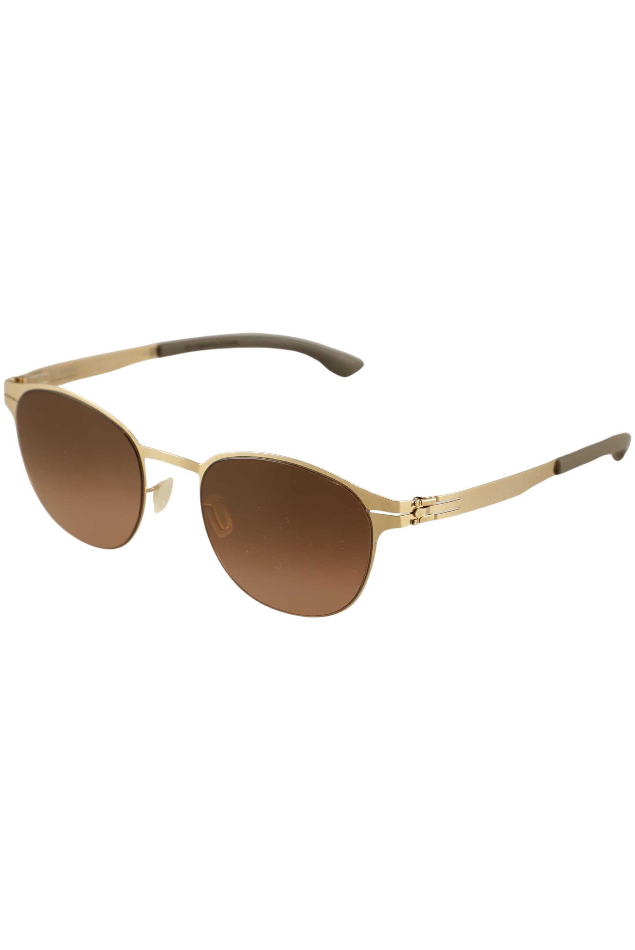 ic! berlin Sunglasses in One size in Gold: front