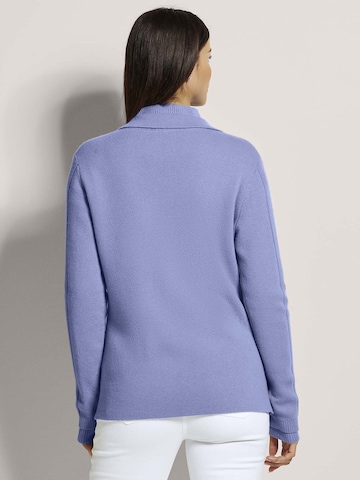 MADELEINE Gebreid vest in Blauw