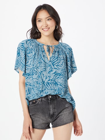 s.Oliver Blouse in Blue: front