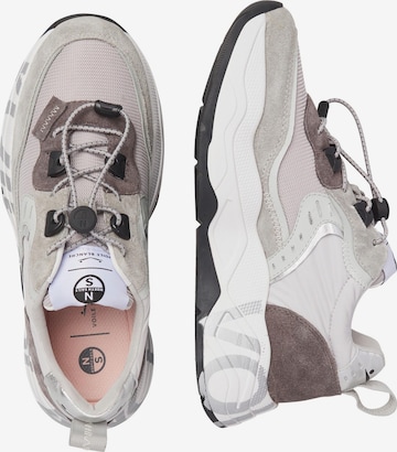 Voile blanche Veterschoen 'CLUB105.' in Grijs: voorkant