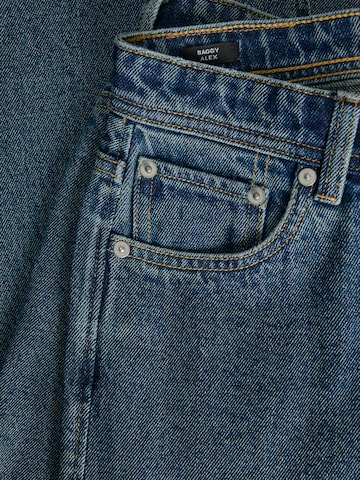 Jack & Jones Junior Avar lõige Teksapüksid 'JJIAlex JJOriginal', värv sinine