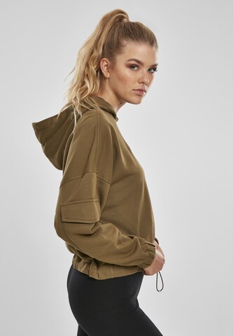 Urban Classics Sweatshirt in Green