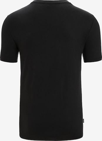 ICEBREAKER Toiminnallinen paita värissä musta