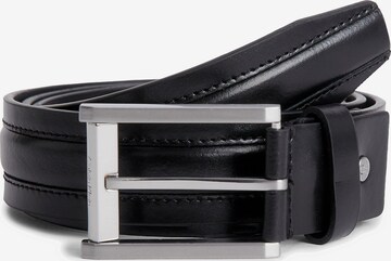 Ceinture Calvin Klein en noir : devant