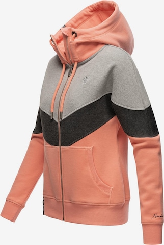 NAVAHOO Sweat jacket 'Honigperle' in Orange