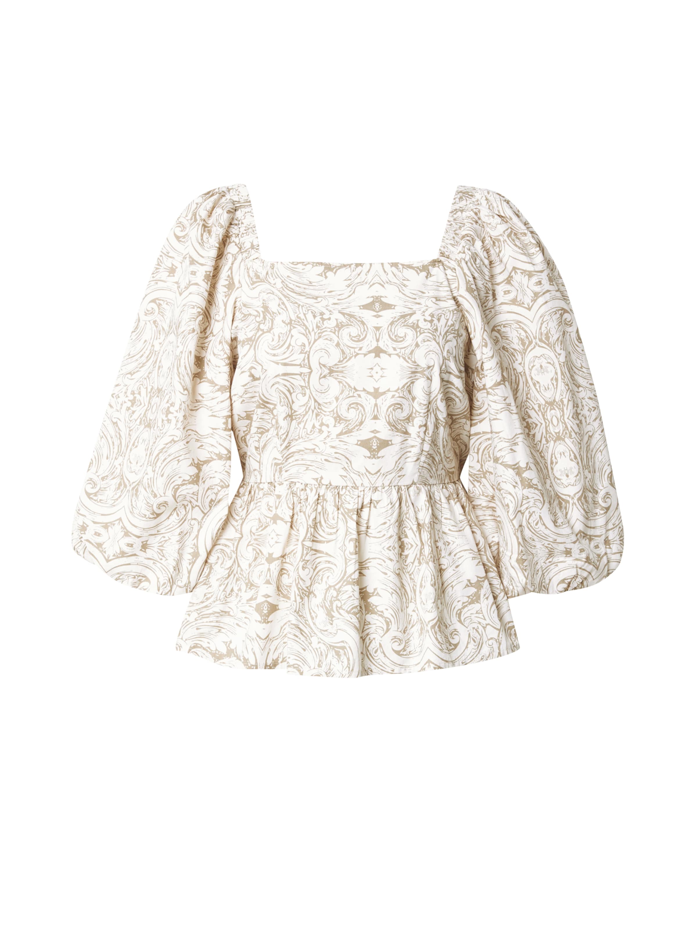 YAS Tričko 'YASAra' - Béžová: predná strana