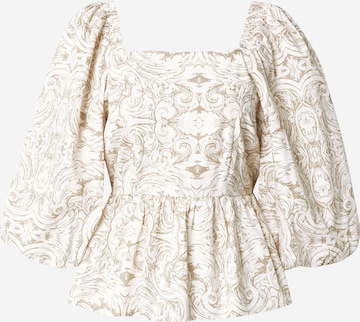 smėlio YAS Marškinėliai 'YASAra': priekis