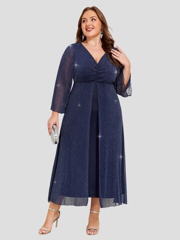 LapaPlus Cocktailkleid in Blau
