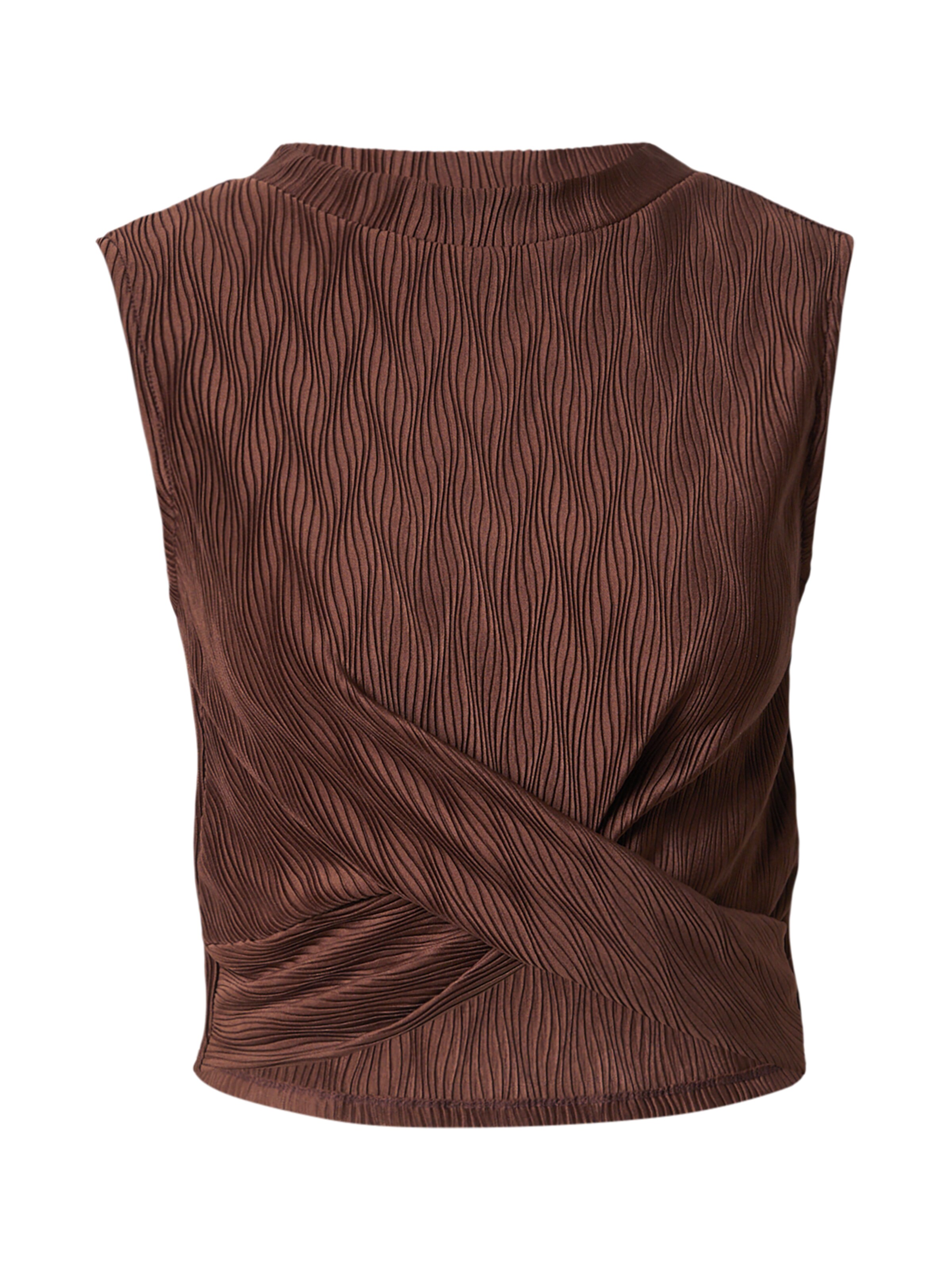 ABOUT YOUTop 'Malena' - smeđa boja: prednji dio