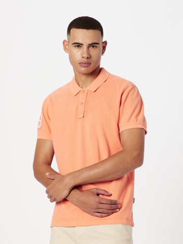 T-Shirt BLEND en orange : devant