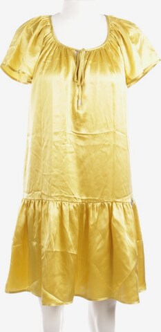 John Galliano Dress in XXS in Yellow: front
