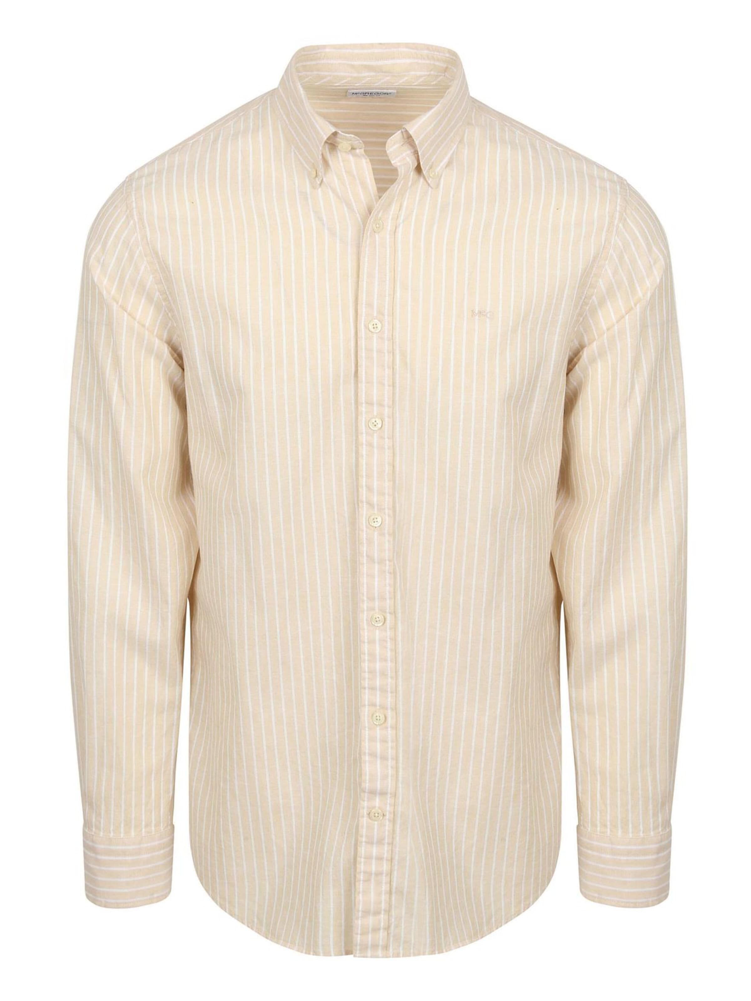 McGREGOR Regular Fit Hemd‌‌‌‌‌ in Beige: Vorderseite