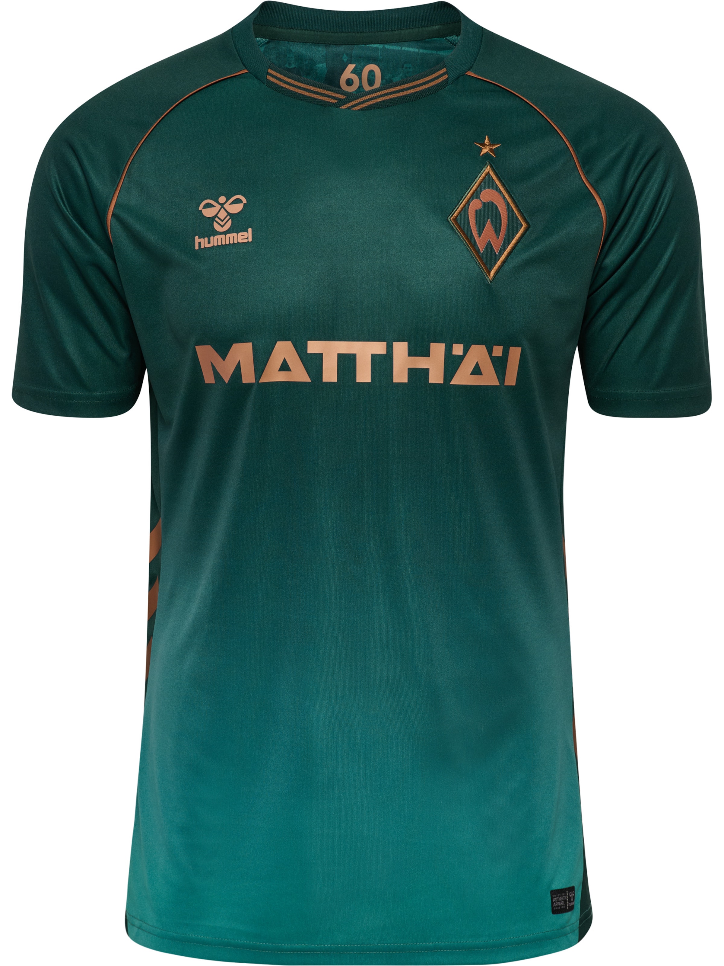 Hummel Fodboldtrøje 'Werder Bremen' i grøn: forside