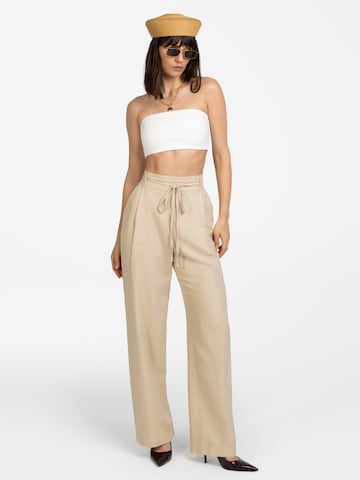Baggy Pantalon 'Torre' mandragora en beige