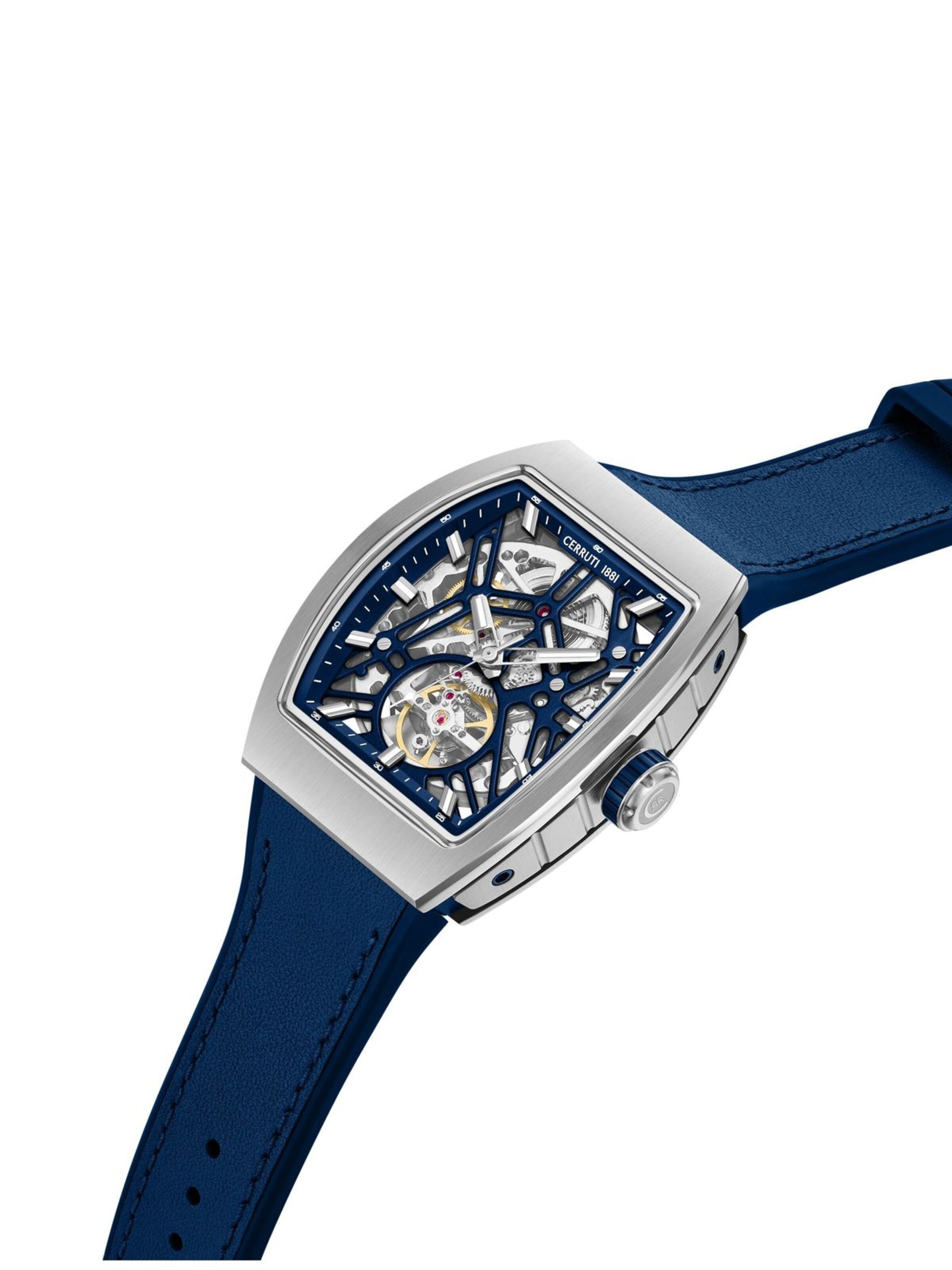 Montre à affichage analogique CERRUTI 1881 en bleu