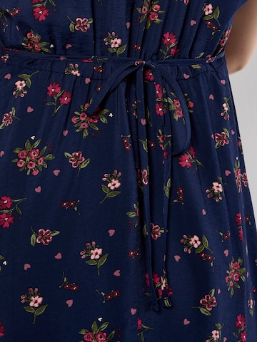 Robe ' ' Apricot en bleu