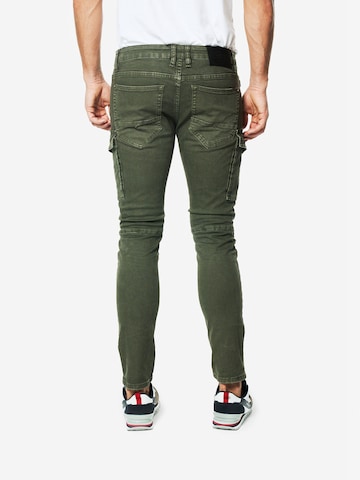 KOROSHI Slimfit Τζιν cargo σε πράσινο