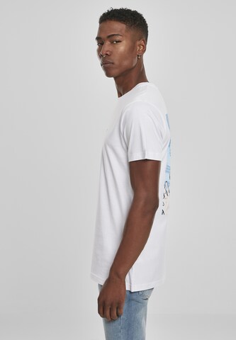 MT Men T-Shirt 'Escape Reality' in Weiß