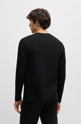 BOSS Schlafshirt in Schwarz
