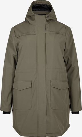 Giacca funzionale 'Casimone' di Zizzi in verde: frontale