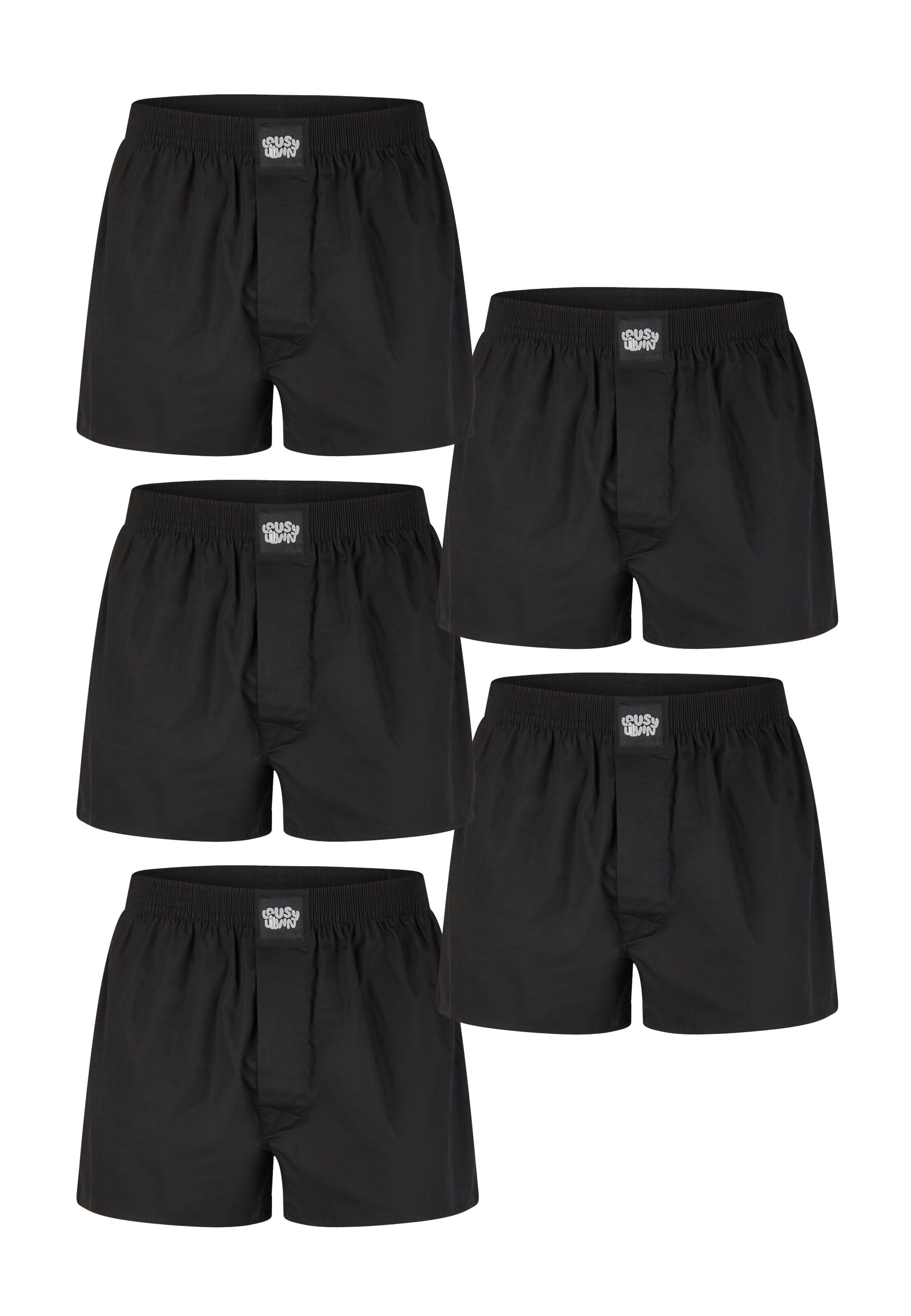 Lousy Livin Boxer shorts in Black: front
