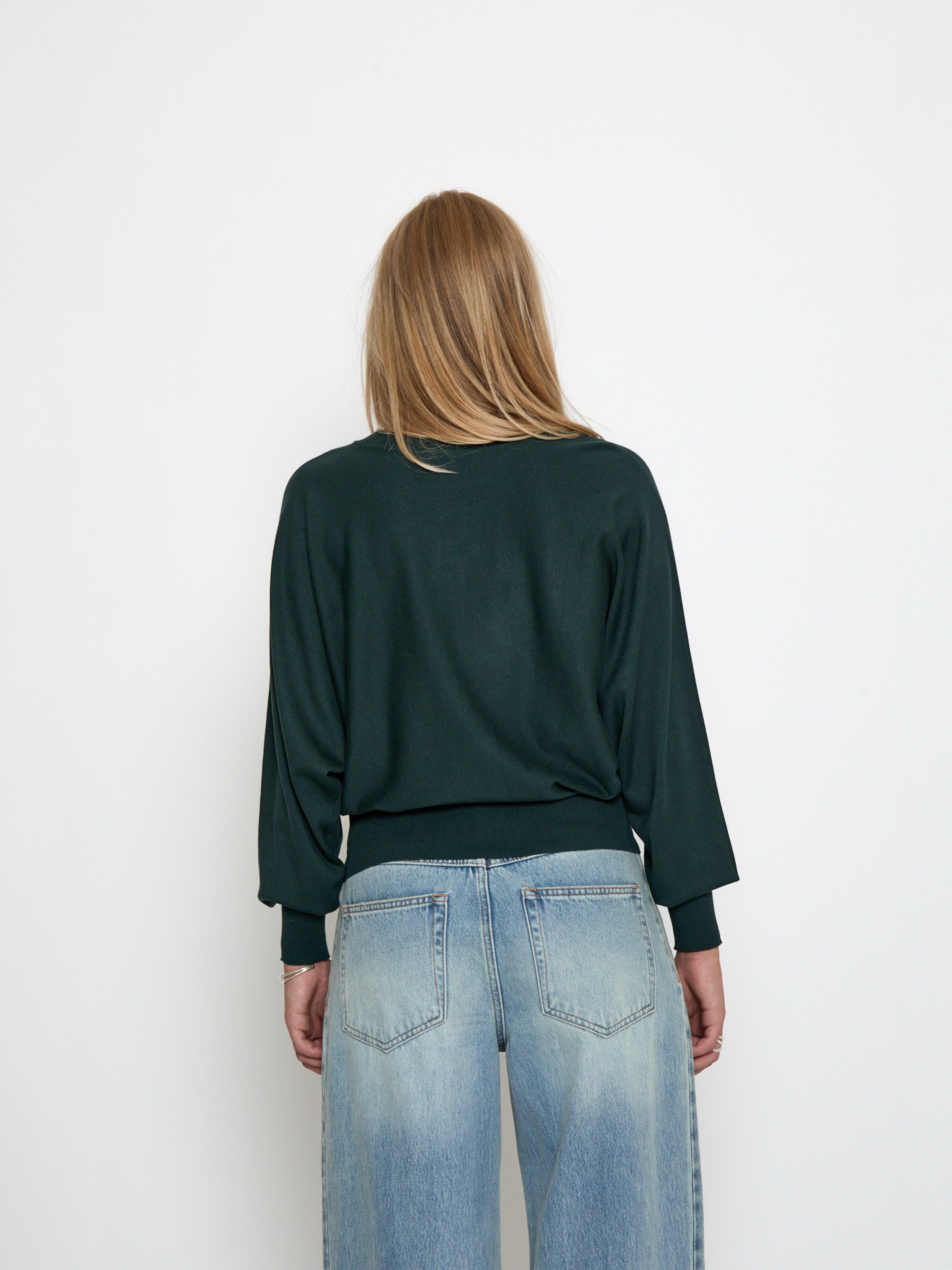 minus - Jersey 'Dana' en verde
