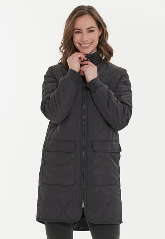 Weather Report Winter Coat 'Eilish' in Black: front