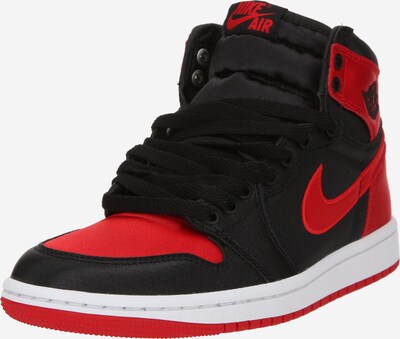 Jordan Baskets hautes 'Air Jordan 1' en rouge / noir, Vue avec produit