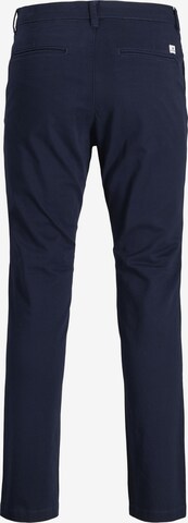 Jack & Jones Plus - Slimfit Calças chino 'Marco Dave' em azul