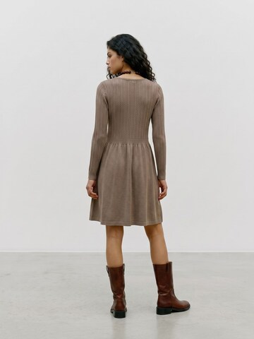 VERO MODA Knitted dress in Grey
