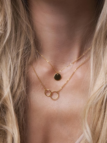 Amberz Ketting 'San' in Goud