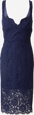 Bardot Dress 'ADELINE' in Blue: front