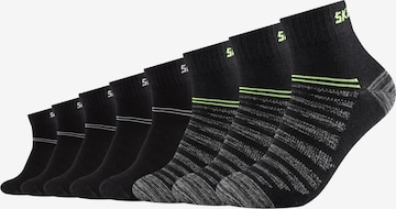 SKECHERS Socken 'Phoenix' in Schwarz: predná strana