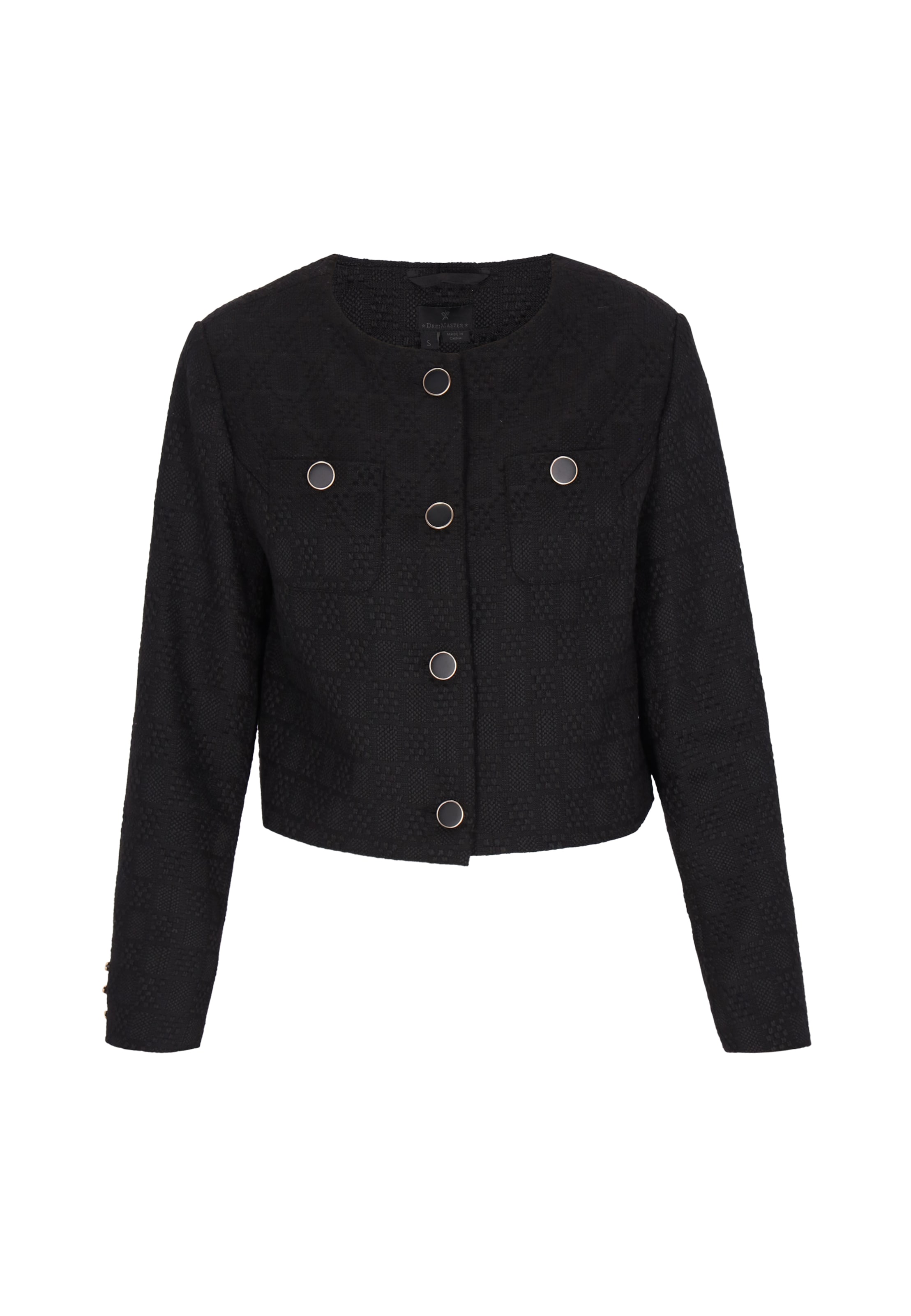 DreiMaster Klassik - Blazer en negro: frente