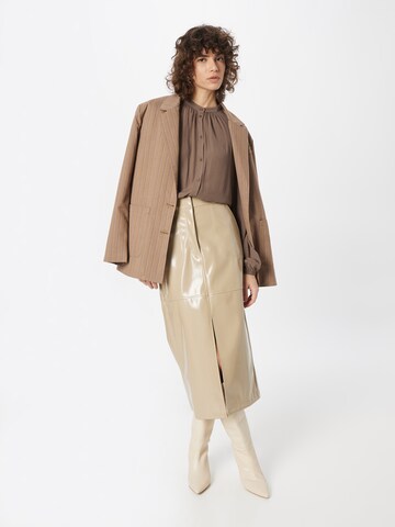 Soft Rebels Blouse 'SRAnna' in Brown