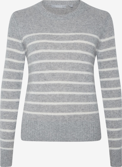 Style Republic Kaschmir Pullover in grau / weiß, Produktansicht