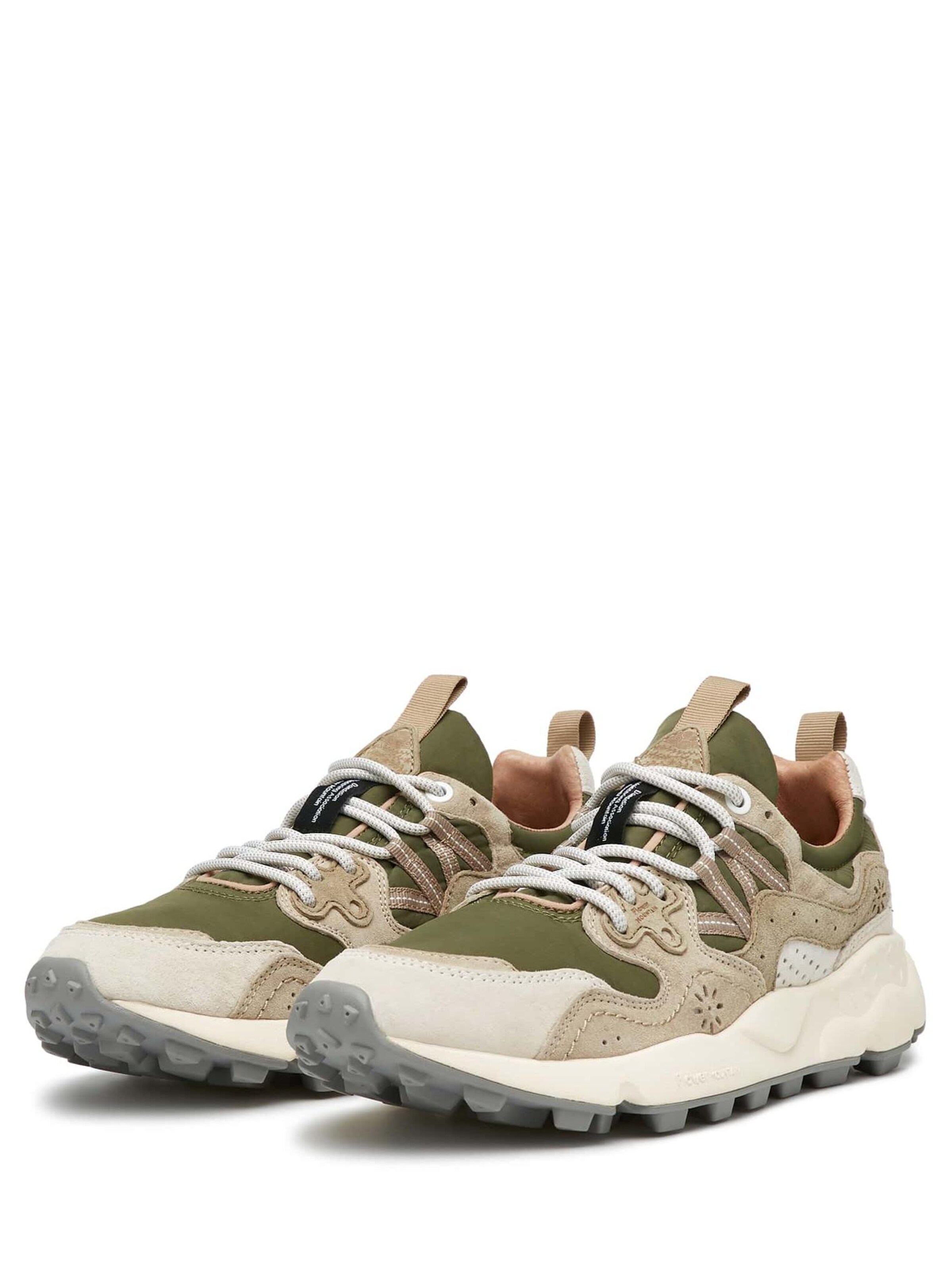 Flower Mountain Platform trainers 'YAMANO 3 UNI' in Beige