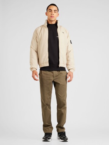 Calvin Klein Jeans Jacke 'HARRINGTON' in Beige