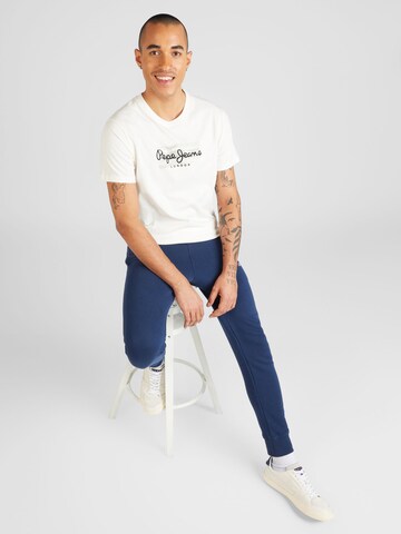 Pepe Jeans T-Shirt 'CASTLE' in Weiß