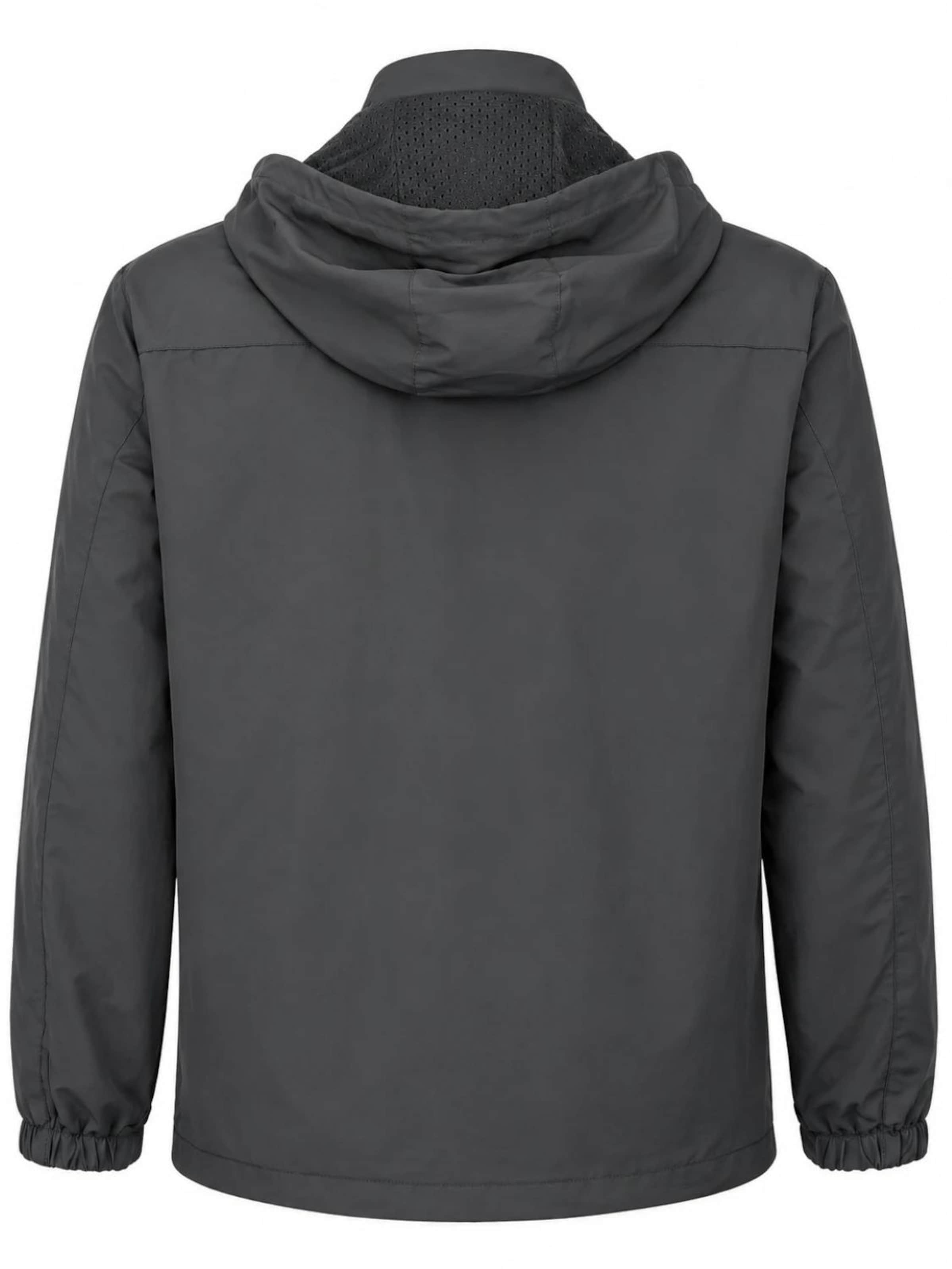 Veste outdoor 'Anorak' FALKENSTEJN en gris
