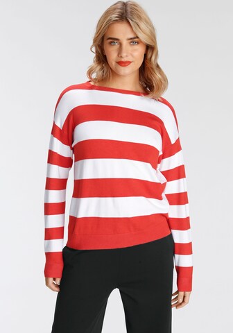 AJC Sweater in Red: front