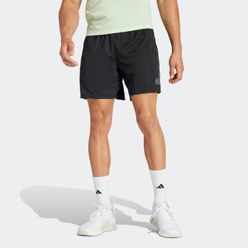 ADIDAS PERFORMANCE Regular Sportshorts in Schwarz: predná strana