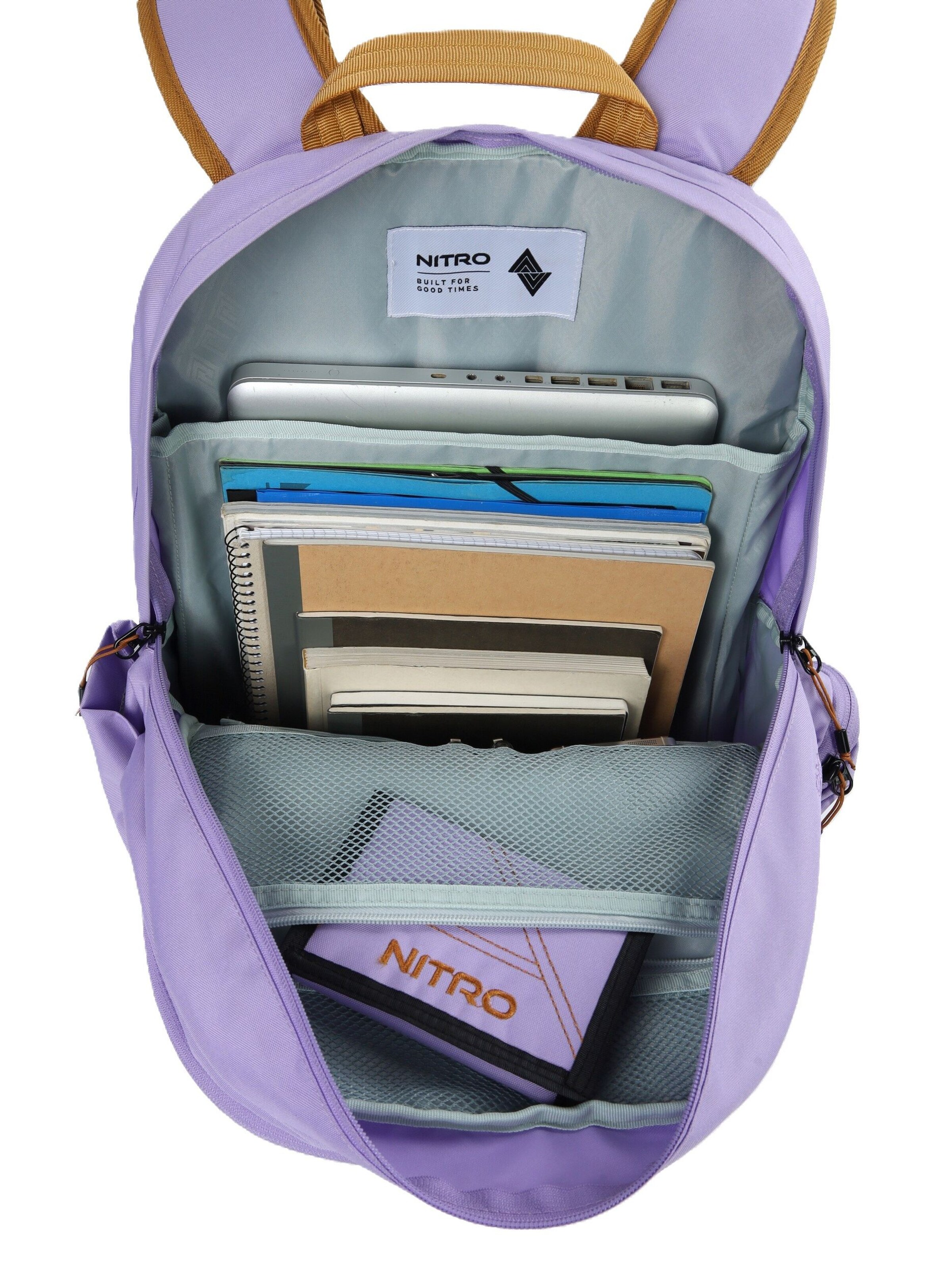 NITRO Rucksack FUTURE HERO in Lila
