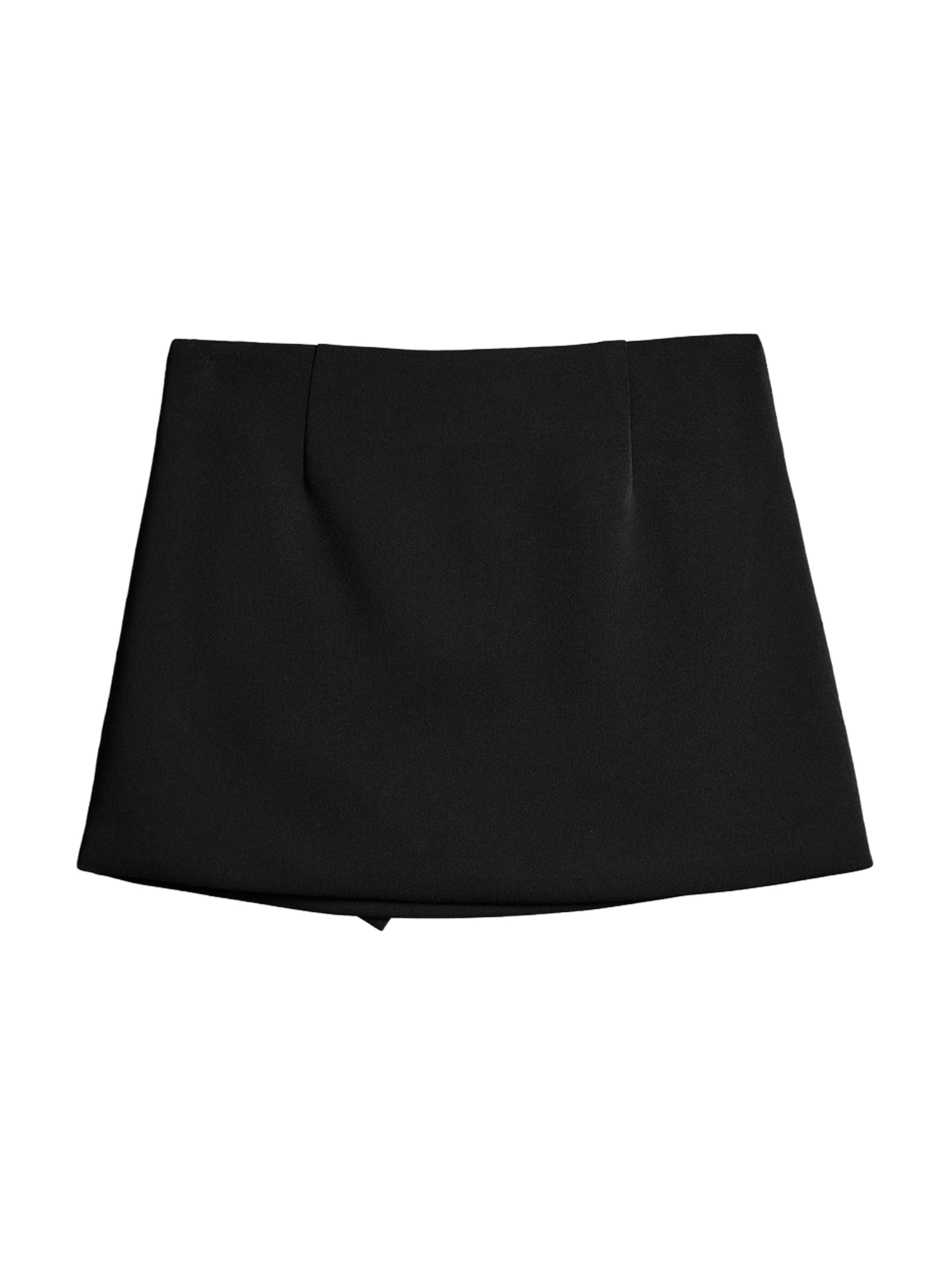 Jupe Bershka en noir : derrière